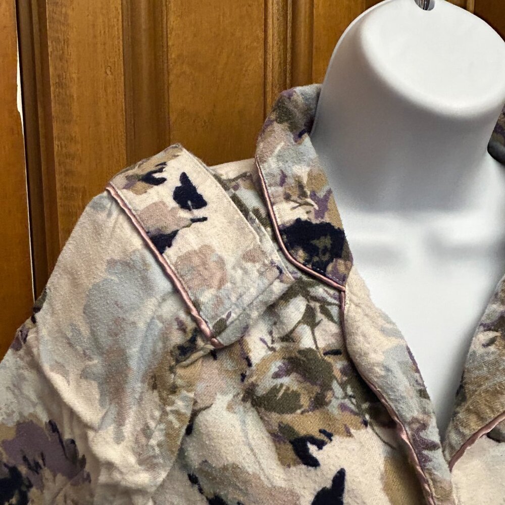 Soft Surroundings Flannel PJ Set - Picture 8 of 13